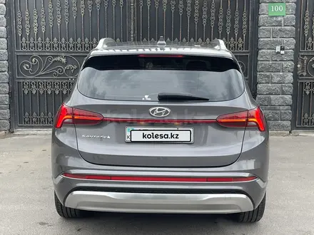 Hyundai Santa Fe 2021 года за 16 700 000 тг. в Алматы – фото 10