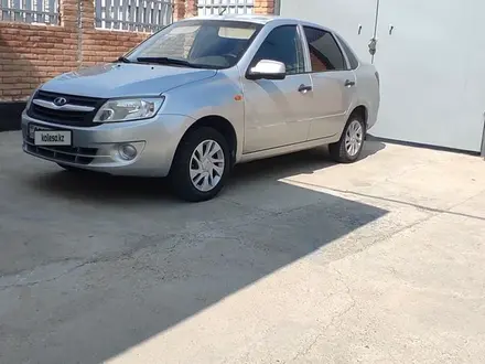 ВАЗ (Lada) Granta 2190 2014 года за 2 350 000 тг. в Шымкент – фото 3