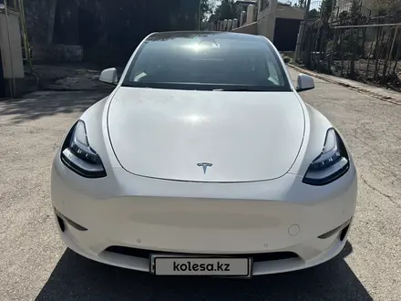 Tesla Model Y 2021 года за 17 000 000 тг. в Алматы – фото 2