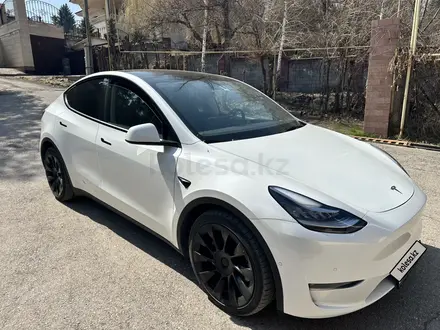 Tesla Model Y 2021 года за 17 000 000 тг. в Алматы – фото 3
