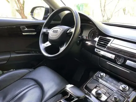 Audi A8 2010 года за 11 500 000 тг. в Алматы – фото 14