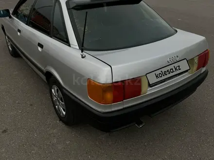 Audi 80 1990 года за 1 400 000 тг. в Каратау – фото 4