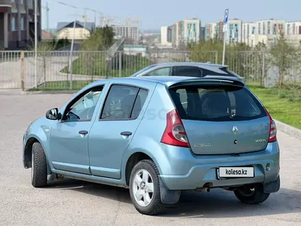 Renault Sandero 2013 года за 3 100 000 тг. в Алматы – фото 4