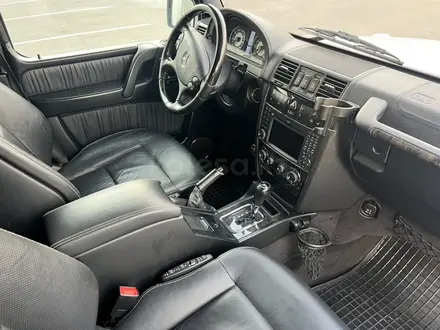 Mercedes-Benz G 55 AMG 2011 года за 29 000 000 тг. в Алматы – фото 10