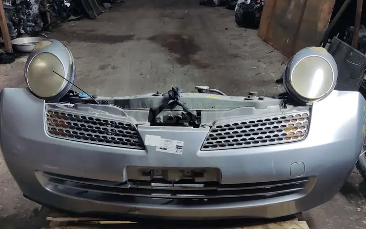 МОРДА НОУСКАТ БАМПЕР ФАРЫ В СБОРЕ NISSAN MICRA MARCH K12 за 150 000 тг. в Шымкент