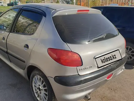 Peugeot 206 2006 года за 1 800 000 тг. в Астана – фото 13