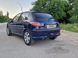 Peugeot 206 2003 годаүшін1 700 000 тг. в Алматы – фото 4