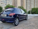 Peugeot 206 2003 года за 1 700 000 тг. в Алматы – фото 3