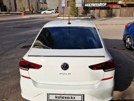 Volkswagen Polo 2022 года за 11 300 000 тг. в Астана – фото 4