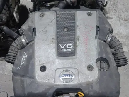 Мотор Инфинити FX35 EX35 G35 VQ35HR VQ35DE Nissan Murano — Япония оригинал за 235 900 тг. в Алматы – фото 7