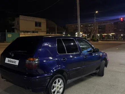Volkswagen Golf 1992 года за 1 300 000 тг. в Тараз – фото 4