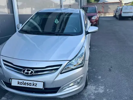 Hyundai Solaris 2015 года за 5 200 000 тг. в Шымкент – фото 5