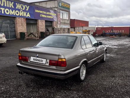 BMW 525 1991 года за 1 250 000 тг. в Астана – фото 4