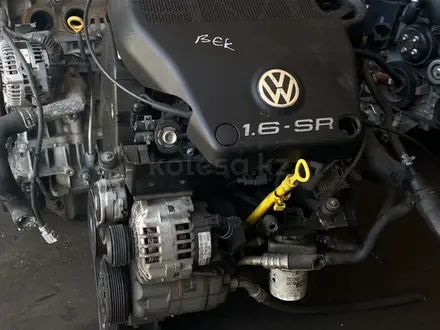 Привозной двигатель на Volkswagen Golf4 обьем 1.6 за 400 000 тг. в Астана – фото 2