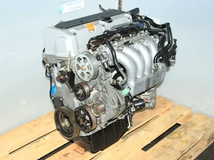 Двигатель на ХОНДА CR-V K24 2.4 литра за 330 000 тг. в Алматы – фото 2