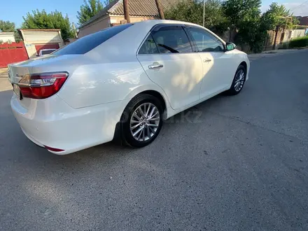 Toyota Camry 2015 года за 11 800 000 тг. в Тараз – фото 4