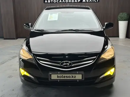 Hyundai Solaris 2015 года за 5 600 000 тг. в Актобе – фото 2