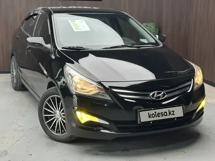 Hyundai Solaris 2015 года за 5 600 000 тг. в Актобе – фото 3