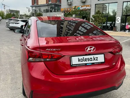 Hyundai Accent 2019 года за 7 200 000 тг. в Шымкент – фото 3