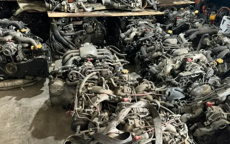 Привозной двигатель субару EJ25 EJ20 EZ30 за 280 000 тг. в Усть-Каменогорск