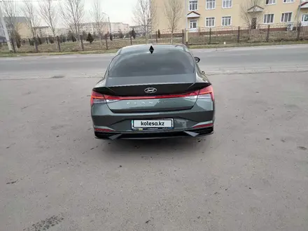 Hyundai Elantra 2021 года за 10 000 000 тг. в Тараз – фото 8