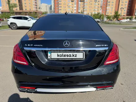 Mercedes-Benz S 63 AMG 2014 года за 19 500 000 тг. в Астана – фото 5