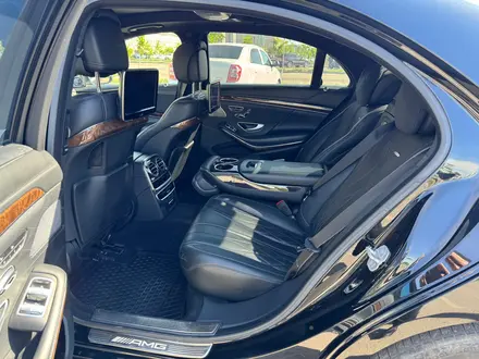 Mercedes-Benz S 63 AMG 2014 года за 19 500 000 тг. в Астана – фото 16