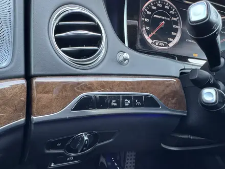 Mercedes-Benz S 63 AMG 2014 года за 19 500 000 тг. в Астана – фото 37
