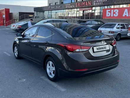 Hyundai Elantra 2014 года за 5 700 000 тг. в Шымкент – фото 3