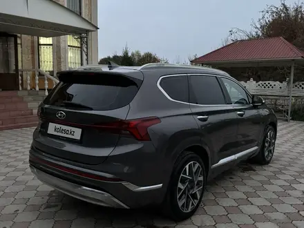 Hyundai Santa Fe 2021 года за 16 800 000 тг. в Тараз – фото 3