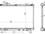 Основной радиатор охлаждение Lexus LS 460/600hүшін55 000 тг. в Астана