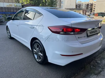 Hyundai Elantra 2018 года за 7 900 000 тг. в Астана – фото 5