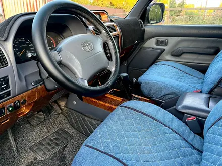 Toyota Land Cruiser Prado 1998 года за 7 600 000 тг. в Верхнеберезовский – фото 9