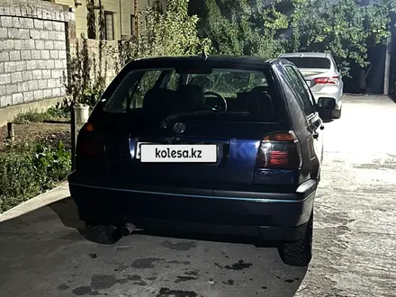 Volkswagen Golf 1996 года за 1 850 000 тг. в Шымкент – фото 8