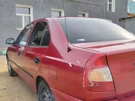 Hyundai Accent 2004 года за 1 600 000 тг. в Байконыр – фото 14