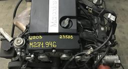 Двигатель м271 Компрессор Mercedes E200 E180 C180 C200 за 550 000 тг. в Алматы – фото 2