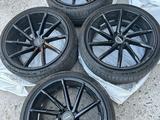 Комплект дисков Vossen с резиной Dunlop Япония за 600 000 тг. в Алматы