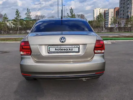 Volkswagen Polo 2017 года за 3 900 000 тг. в Астана – фото 6