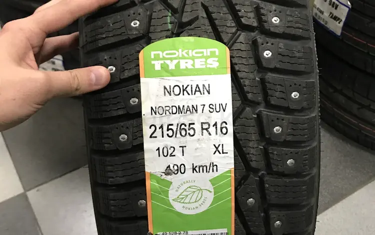 Шины Nokian 215/65/r16 Nordman 7үшін50 300 тг. в Алматы