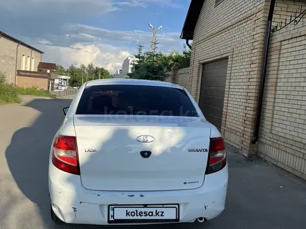 ВАЗ (Lada) Granta 2190 2018 года за 2 900 000 тг. в Костанай – фото 4