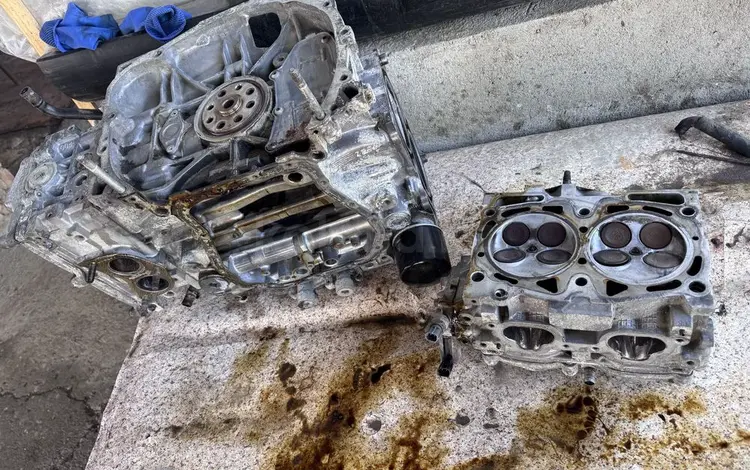 Двигатель на Субару 2.5 EJ253 Матор Субару Головка Субару за 140 000 тг. в Шымкент