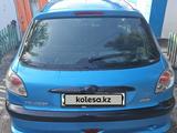 Peugeot 206 2000 годаүшін1 000 000 тг. в Талдыкорган – фото 3
