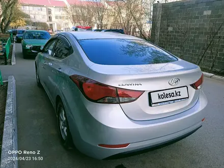 Hyundai Elantra 2014 года за 6 500 000 тг. в Астана – фото 2