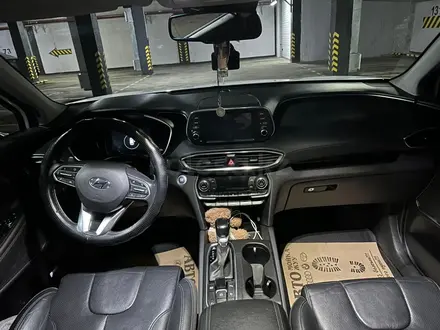 Hyundai Santa Fe 2019 года за 11 300 000 тг. в Алматы – фото 9