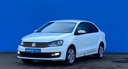 Volkswagen Polo 2017 года за 6 670 000 тг. в Алматы