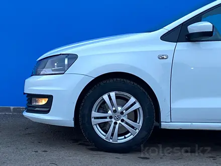 Volkswagen Polo 2017 года за 6 550 000 тг. в Алматы – фото 6