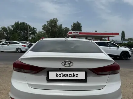 Hyundai Elantra 2017 года за 5 700 000 тг. в Тараз – фото 6