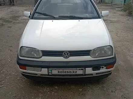 Volkswagen Golf 1993 года за 1 350 000 тг. в Тараз – фото 3