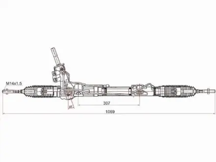 Рейка рулевая за 79 800 тг. в Алматы