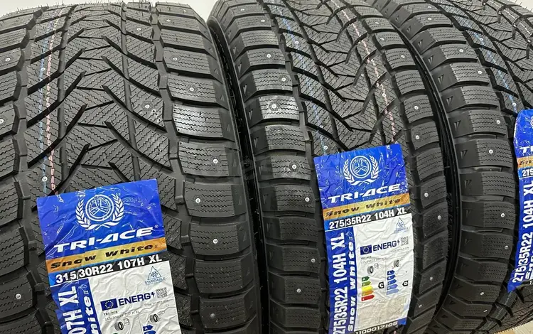 Tri Ace Snow White II Stud 275/35 R22 и 315/30 R22 за 450 000 тг. в Астана